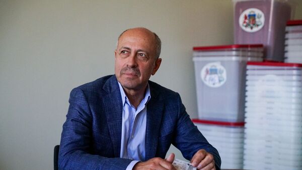Олег Буров, лидер списка от партии Честь служить Риге на выборах в Рижскую думу - Sputnik Латвия