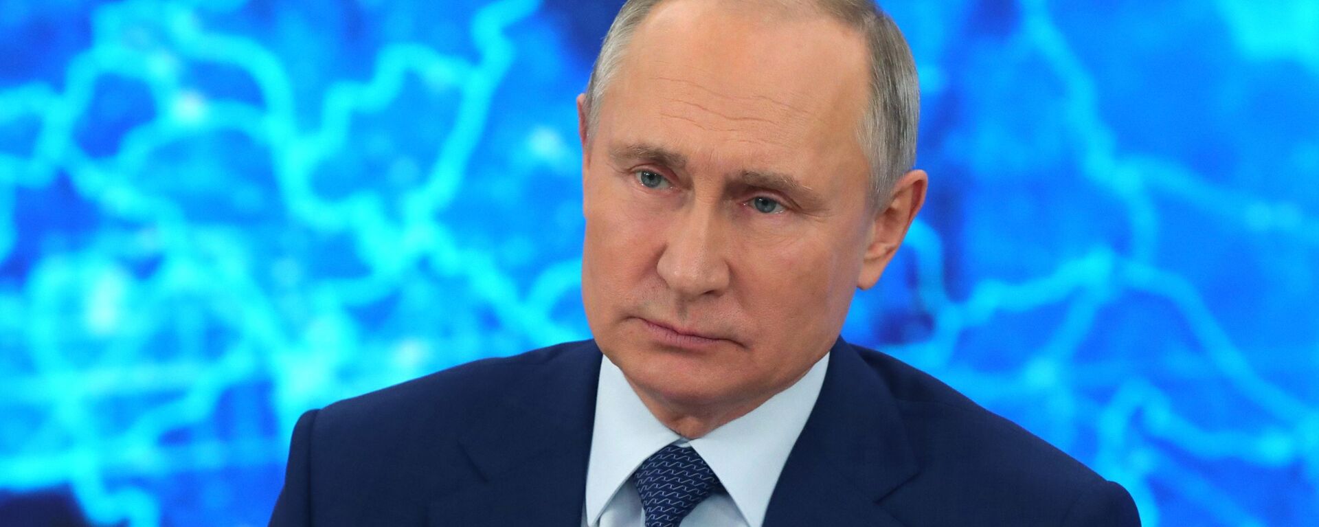 Президент РФ Владимир Путин на большой ежегодной пресс-конференции, 17 декабря 2020 - Sputnik Latvija, 1920, 15.02.2021