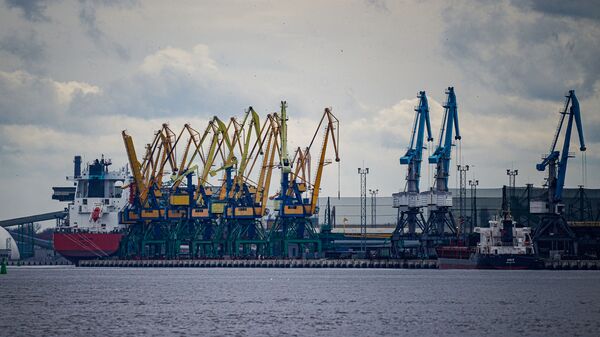 Рижский порт - Sputnik Latvija