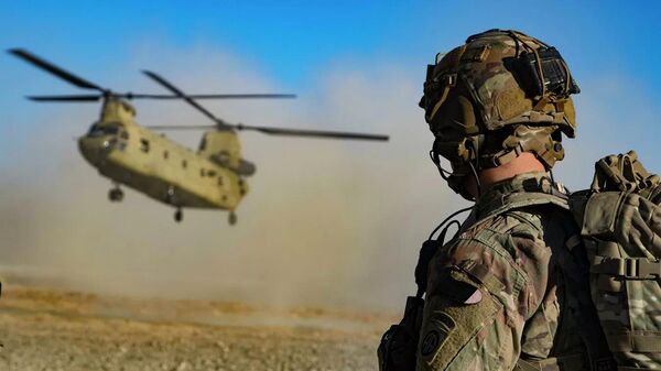 Американские военные на юго-востоке Афганистана - Sputnik Latvija