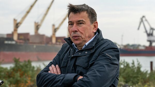 Член правления компании Liepaja Bulk Terminal Юрий Матвеев  - Sputnik Латвия
