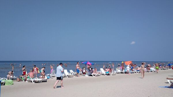 Пляж в Юрмале  - Sputnik Латвия