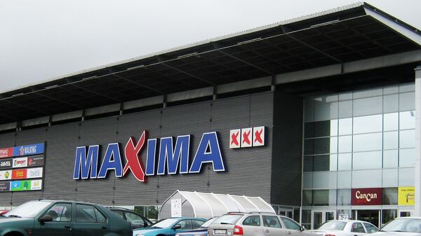 Гипермаркет Maxima в Литве, архивное фото - Sputnik Latvija