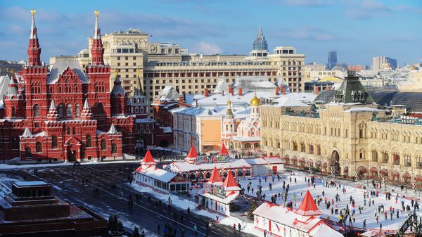 Красная площадь в Москве - Sputnik Латвия