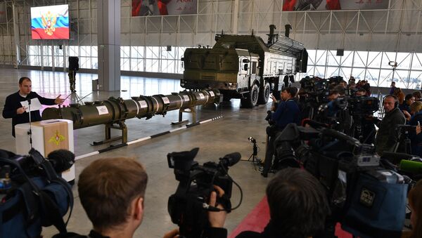 Демонстрация ракеты 9М729 комплекса Искандер-М для военных атташе - Sputnik Латвия