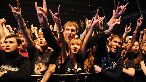 Концерт панк-рок группы Misfits в Москве - Sputnik Латвия