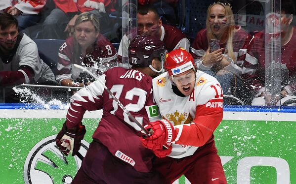 Хоккей. Чемпионат мира. Матч Латвия - Россия - Sputnik Латвия