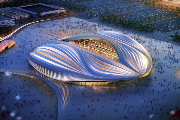 Проект стадиона в Аль-Вакре, Катар - Sputnik Латвия