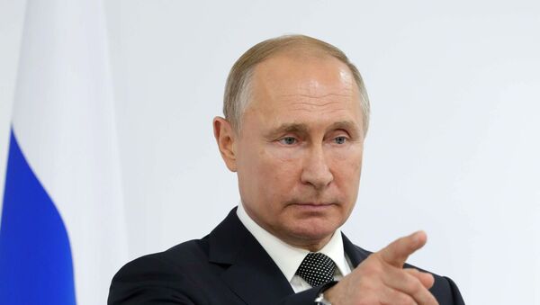 Президент РФ Владимир Путин, архивное фото - Sputnik Латвия