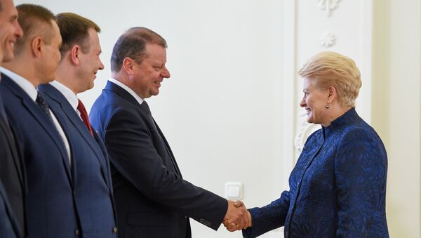 Президент Литвы Даля Грибаускайте встретилась с правительством, 10 июля 2019 - Sputnik Latvija