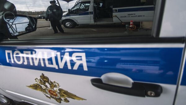 Полицейская машина в России - Sputnik Латвия