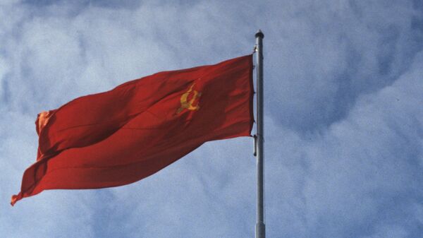 PSRS valsts karogs.Foto no arhīva - Sputnik Latvija