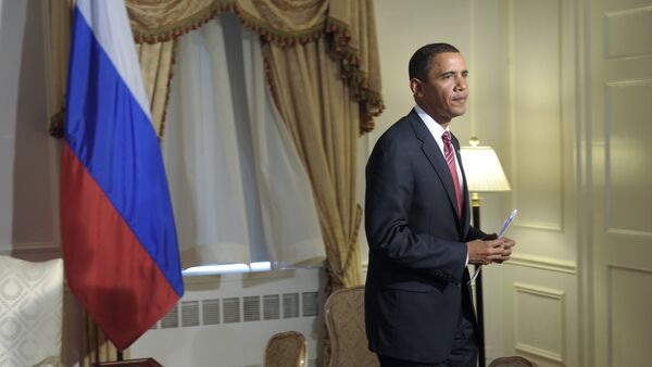 Президент США Барак Обама - Sputnik Латвия