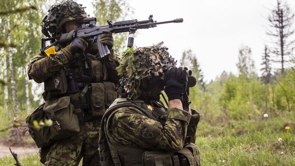 Международные военные учения Kevadtorm в Эстонии. - Sputnik Latvija