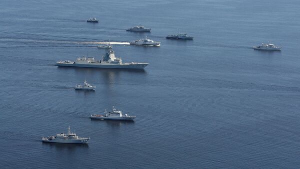 Корабли НАТО в Балтийском море во время учений - Sputnik Латвия