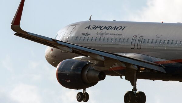 Самолет Airbus A320 - Sputnik Латвия