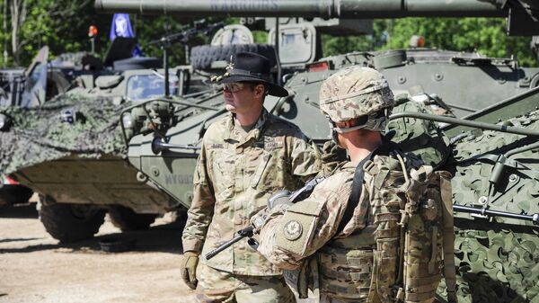 Военнослужащие армии США - Sputnik Latvija