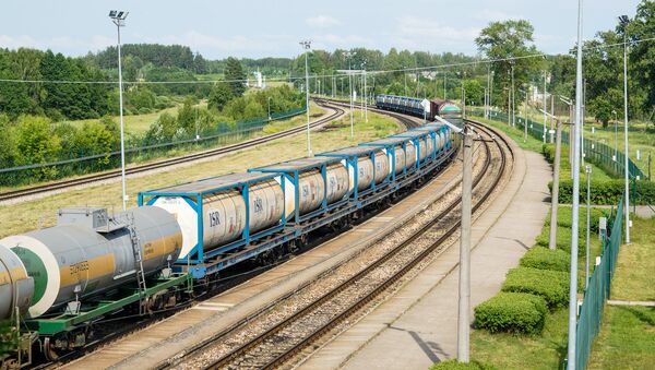 Зилупский железнодорожный пограничный пункт. Транзит грузов из России в Латвию - Sputnik Латвия