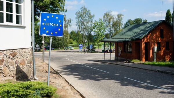 Латвийско - эстонская граница в Валке - Sputnik Латвия