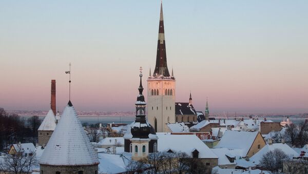 Исторический центр Таллина - Старый город. Архивное фото - Sputnik Латвия