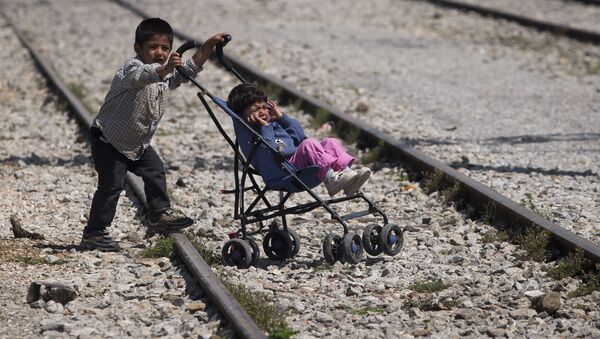 Bēgļi. Foto no arhīva - Sputnik Latvija