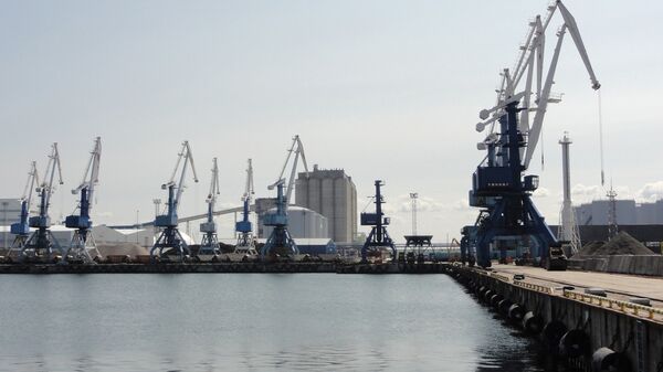 Морской порт в Мууга - Sputnik Латвия