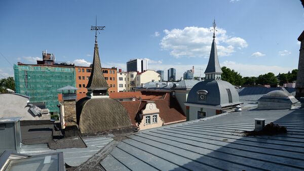 Vecpilsētas jumti Tallinā. Foto no arhīva - Sputnik Latvija