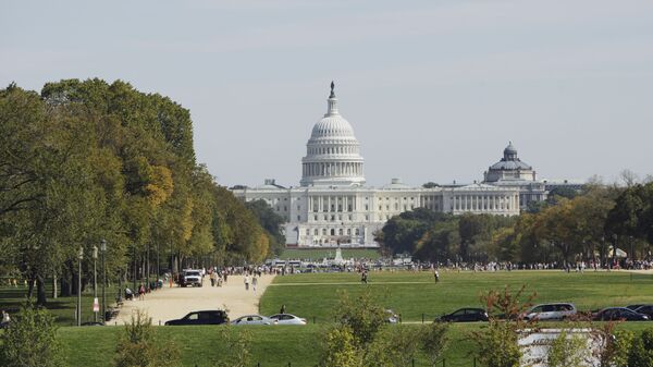 Вид на Капитолий в Вашингтоне - Sputnik Latvija