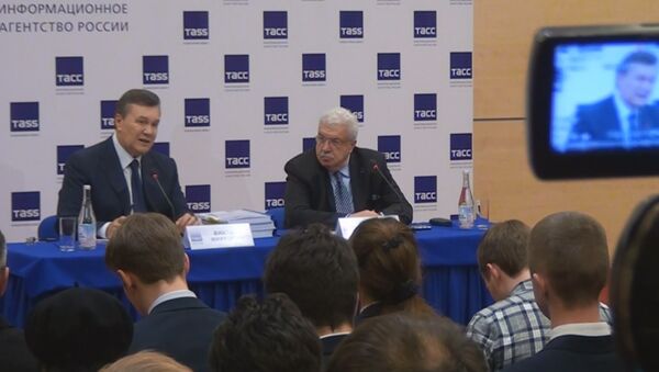 Янукович: Я бы не смог подписать приказ о силовом разгоне Майдана - Sputnik Латвия