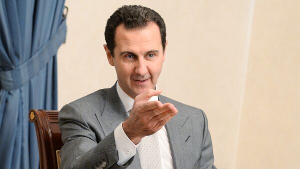 Президент Сирии Башар Асад - Sputnik Латвия