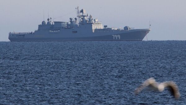 Судоходство в Калининградском морском канале и на рейде порта Балтийск - Sputnik Латвия