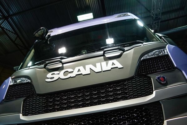 Кабина грузового автомобиля Scania - Sputnik Латвия