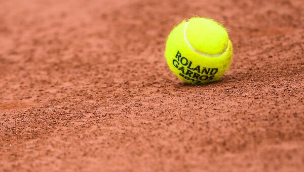 Теннисный мяч на Roland Garros - Sputnik Латвия