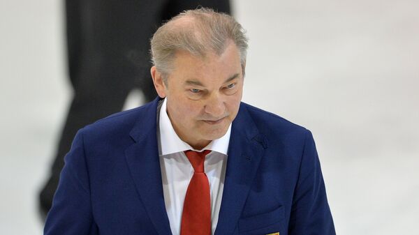Президент Федерации хоккея России Владислав Третьяк - Sputnik Латвия