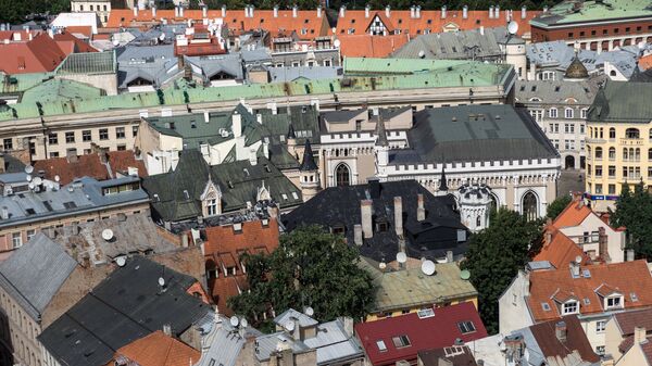 Крыши старого города в Риге в Латвии - Sputnik Latvija