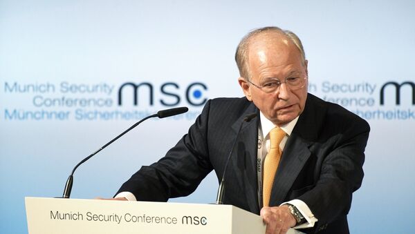 Председатель ежегодной Мюнхенской международной конференции по безопасности Вольфганг Ишингер, архивное фото - Sputnik Латвия