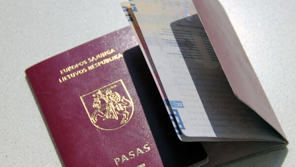 Литовские паспорта - Sputnik Latvija
