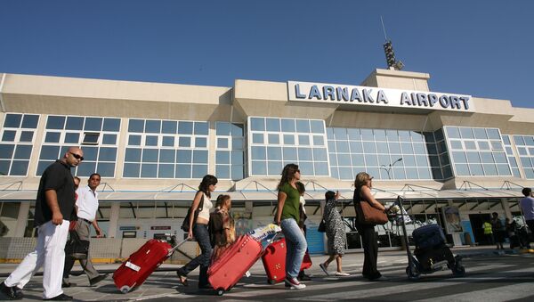 Аэропорт Ларнаки на Кипре - Sputnik Латвия