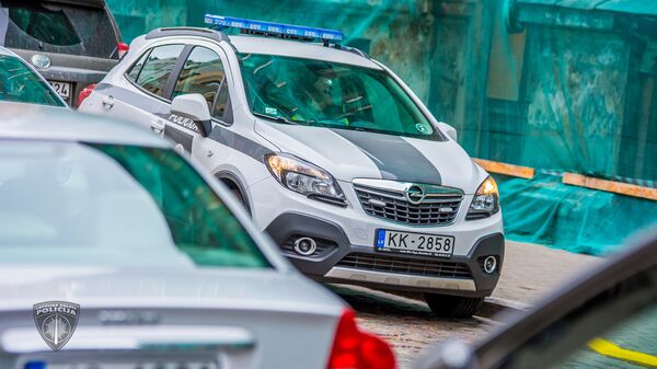 Полицейский автомобиль - Sputnik Латвия