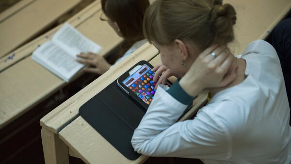 Обучение студентов в Омской медицинской академии - Sputnik Латвия
