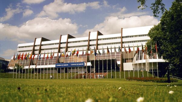 Здание Совета Европы в Страсбурге - Sputnik Latvija