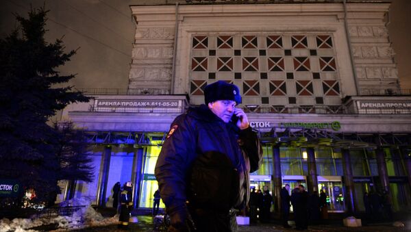 Взрыв в магазине Перекресток в Санкт-Петербурге - Sputnik Латвия