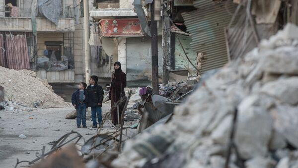 Ситуация в сирийском городе Алеппо - Sputnik Латвия