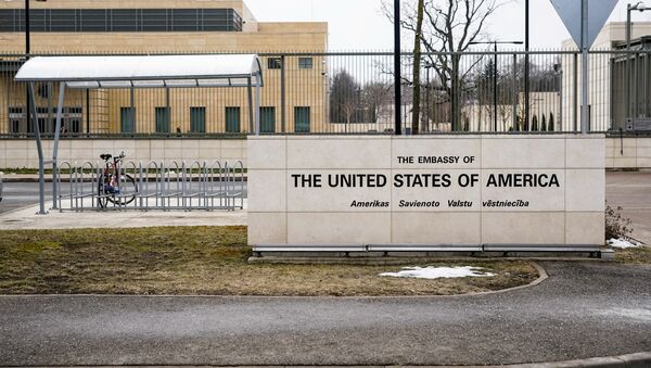 Посольство США в Риге - Sputnik Latvija