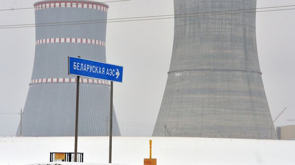 Строящаяся БелАЭС - Sputnik Latvija