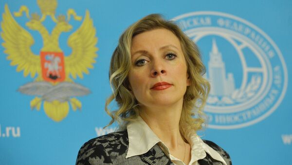 ĀM oficiālā pārstāve Marija Zaharova. Foto no arhīva - Sputnik Latvija