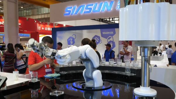Всемирная конференция роботов в Пекине - Sputnik Латвия