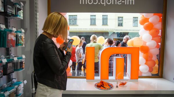 Открытие фирменного магазина Xiaomi в Риге - Sputnik Латвия