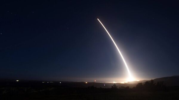 Испытания межконтинентальной баллистической ракеты Minuteman III - Sputnik Латвия