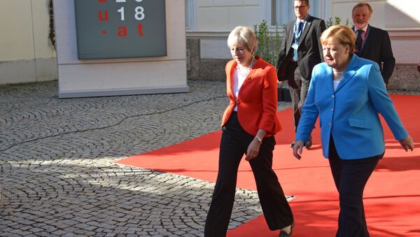 Неформальная встреча глав стран ЕС в Зальцбурге - Sputnik Латвия